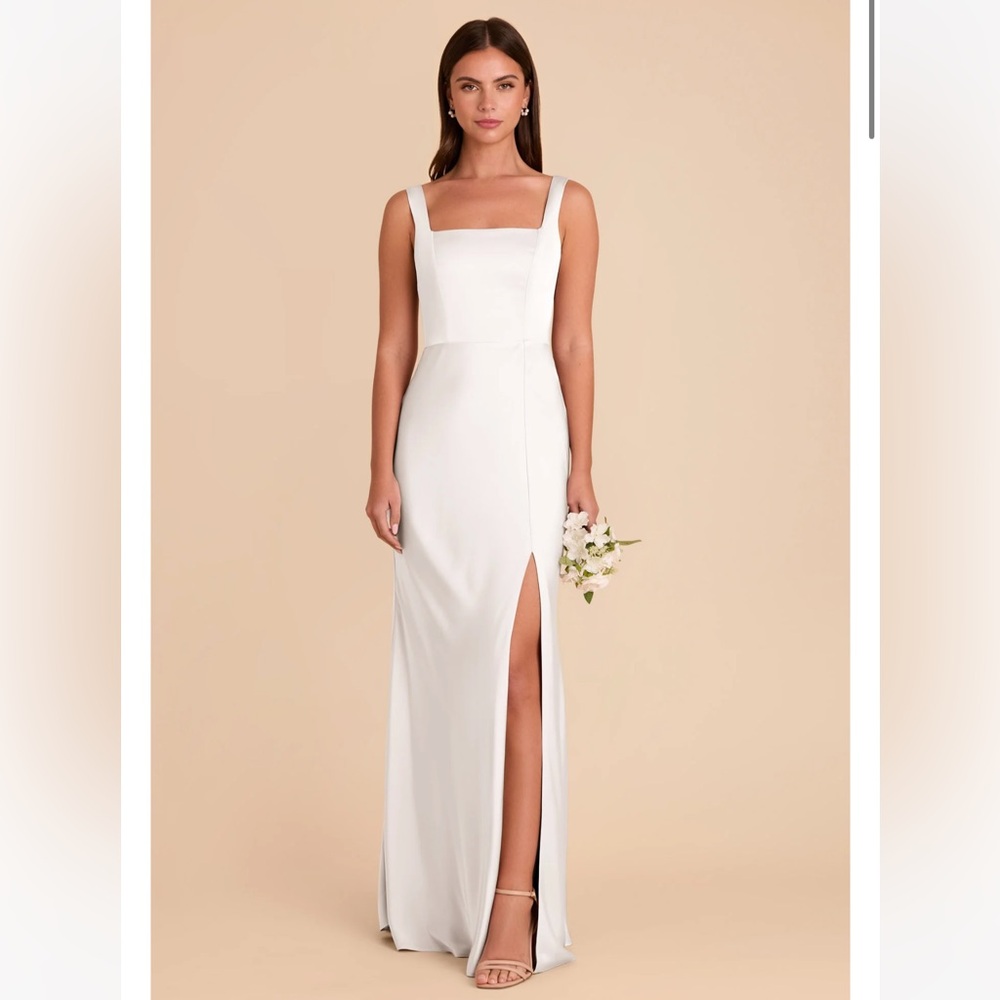 White Bridesmaid Dress